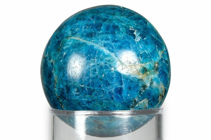 Bright Blue Apatite Sphere - Madagascar #367058